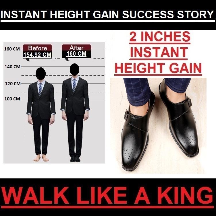 Bxxy's Height Increasing Monk Formal Slip-on Shoes