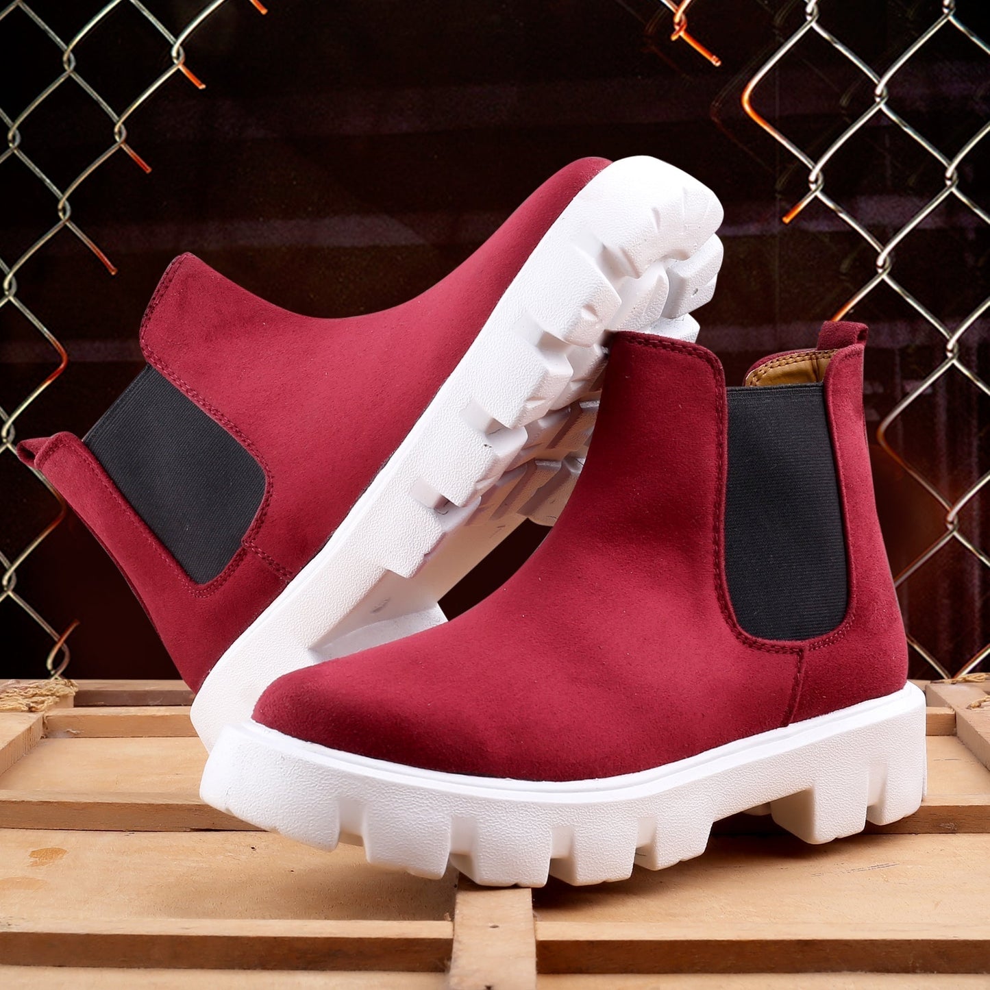 Bxxy's Designer Suede Boots For Men