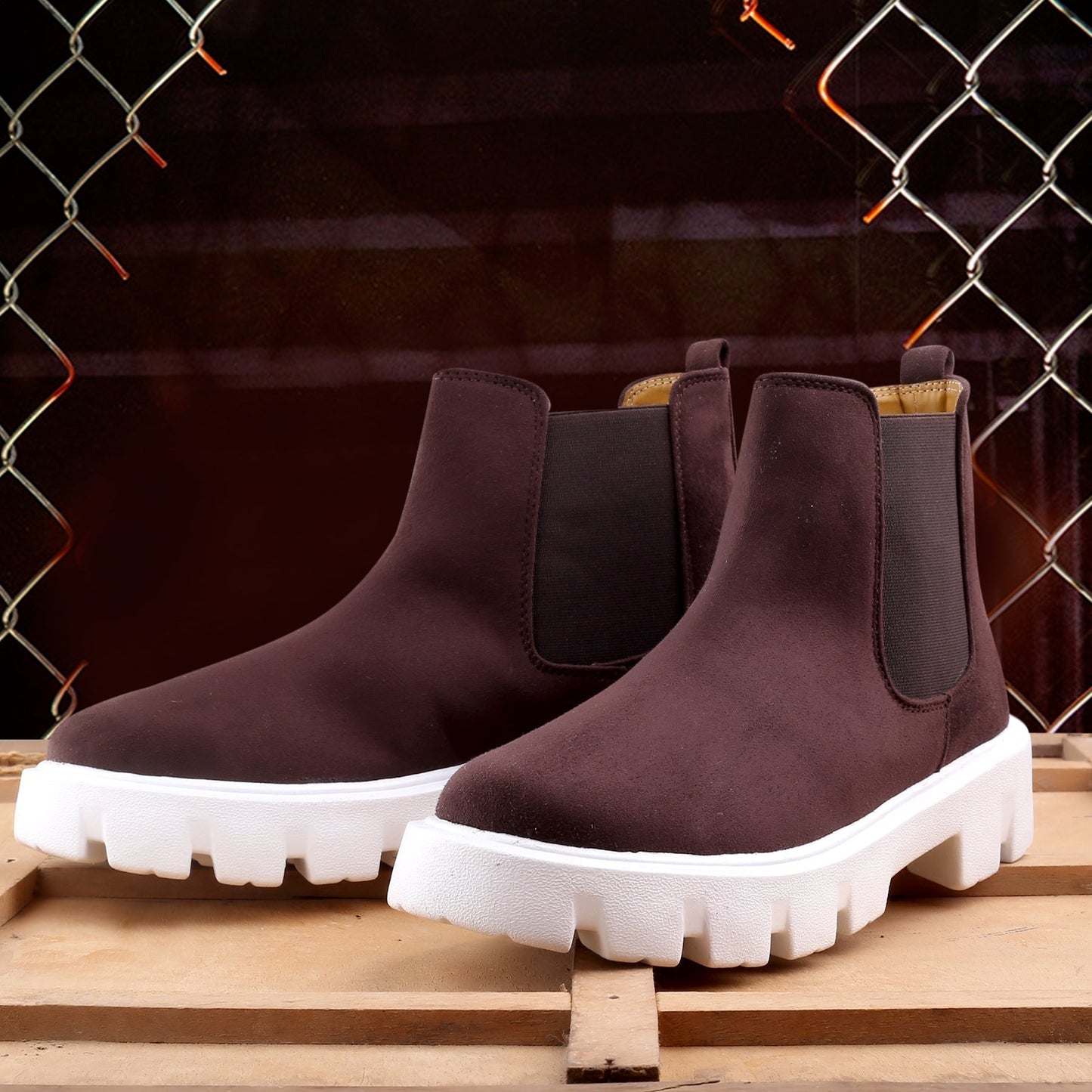 Bxxy's Designer Suede Boots For Men