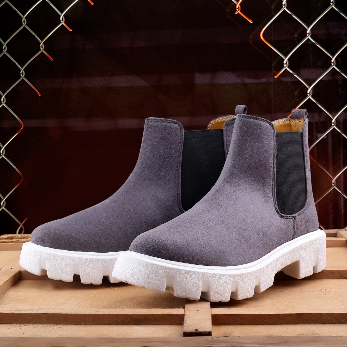 Bxxy's Designer Suede Boots For Men
