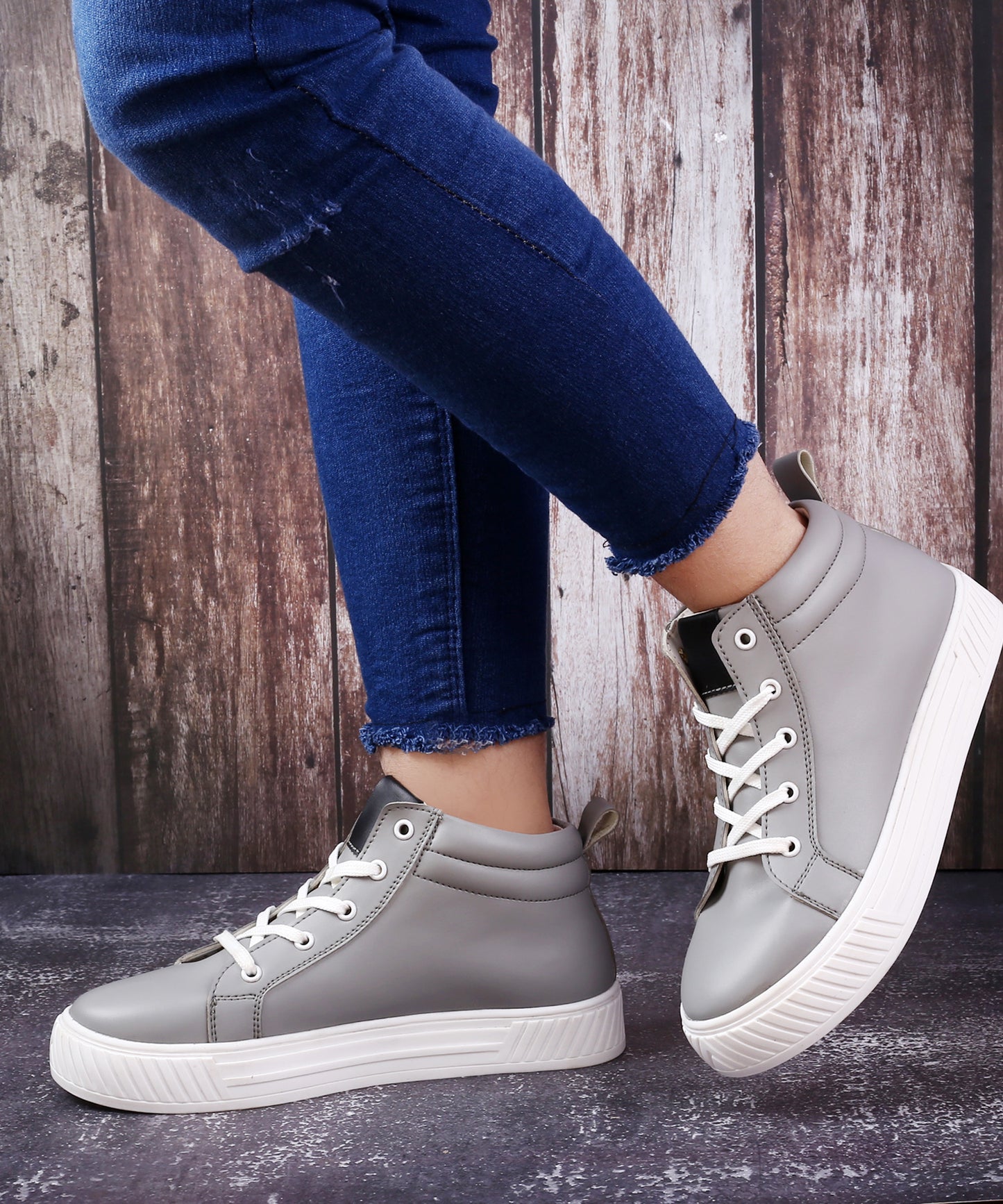 Baxxico's Latest Daily Wear Casual Lace-up Sneakers For Women