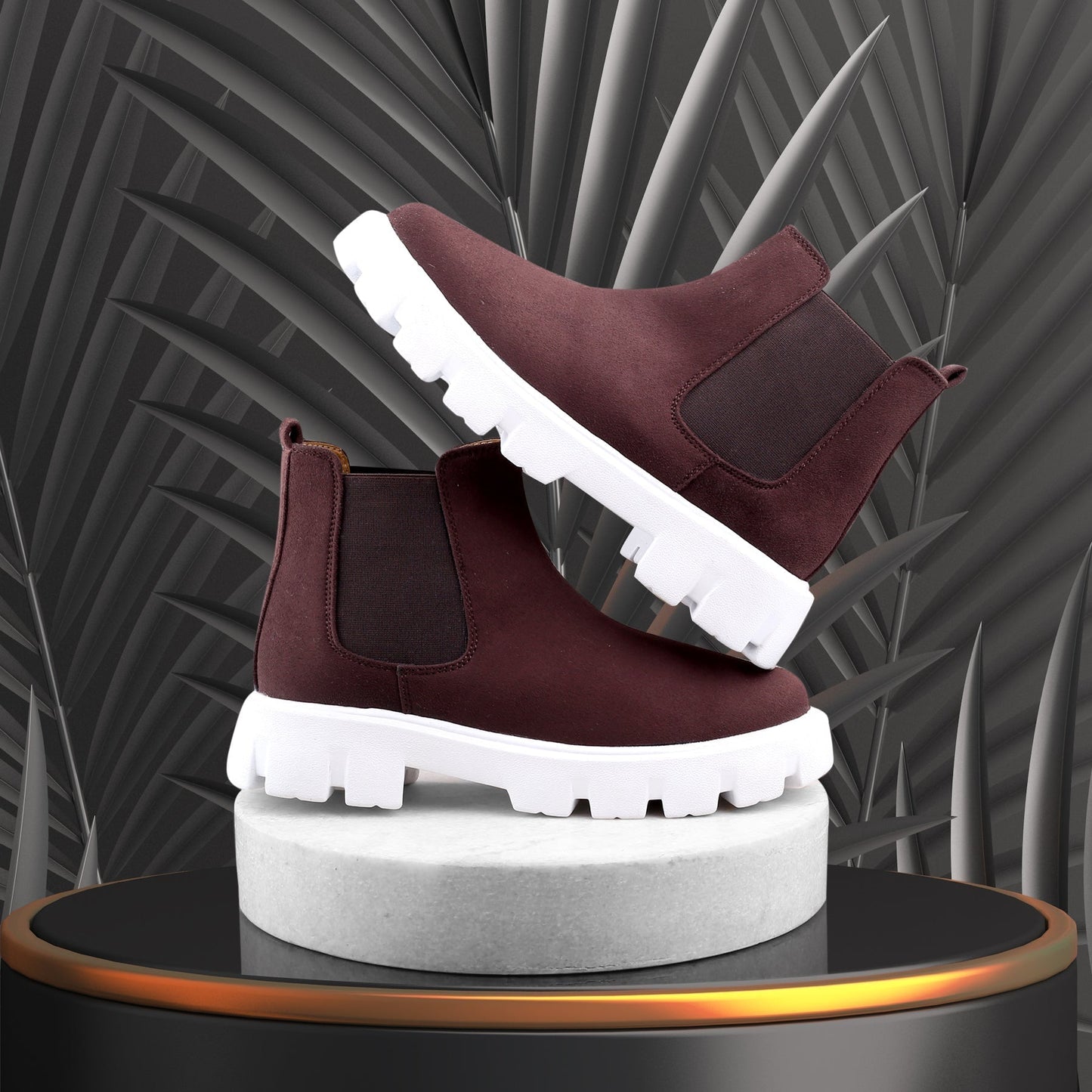 Bxxy's Designer Suede Boots For Men