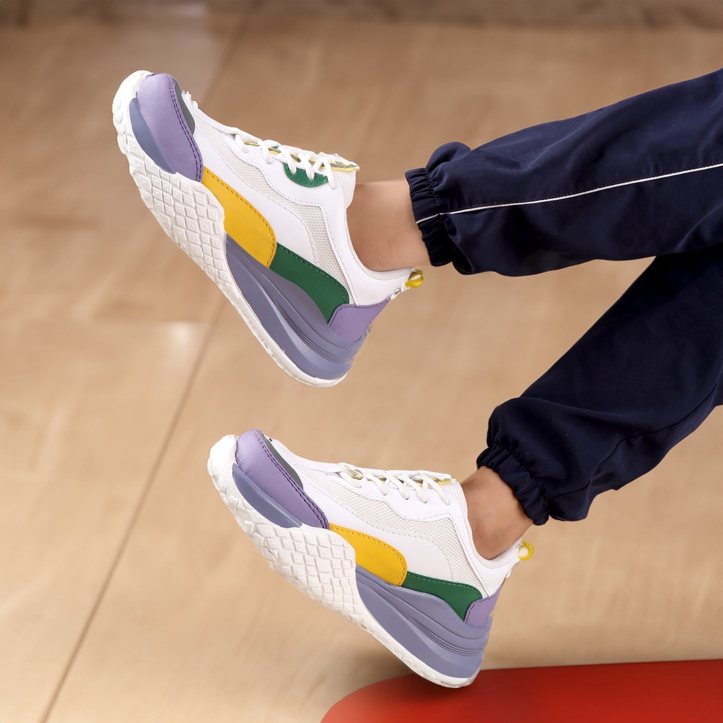 Women Lace-UP Casual Sneaker Shoes for Women and Girls