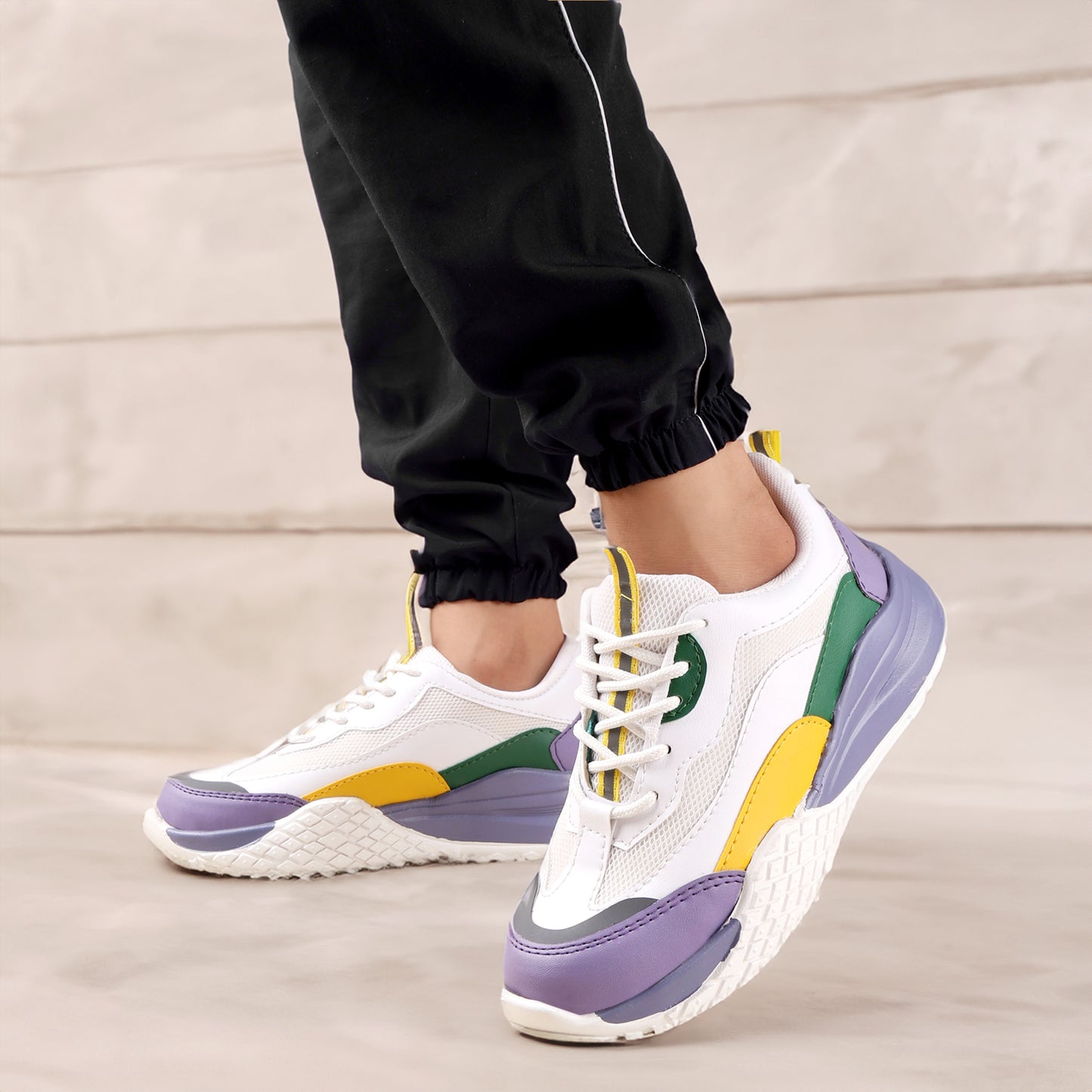 Women Lace-UP Casual Sneaker Shoes for Women and Girls