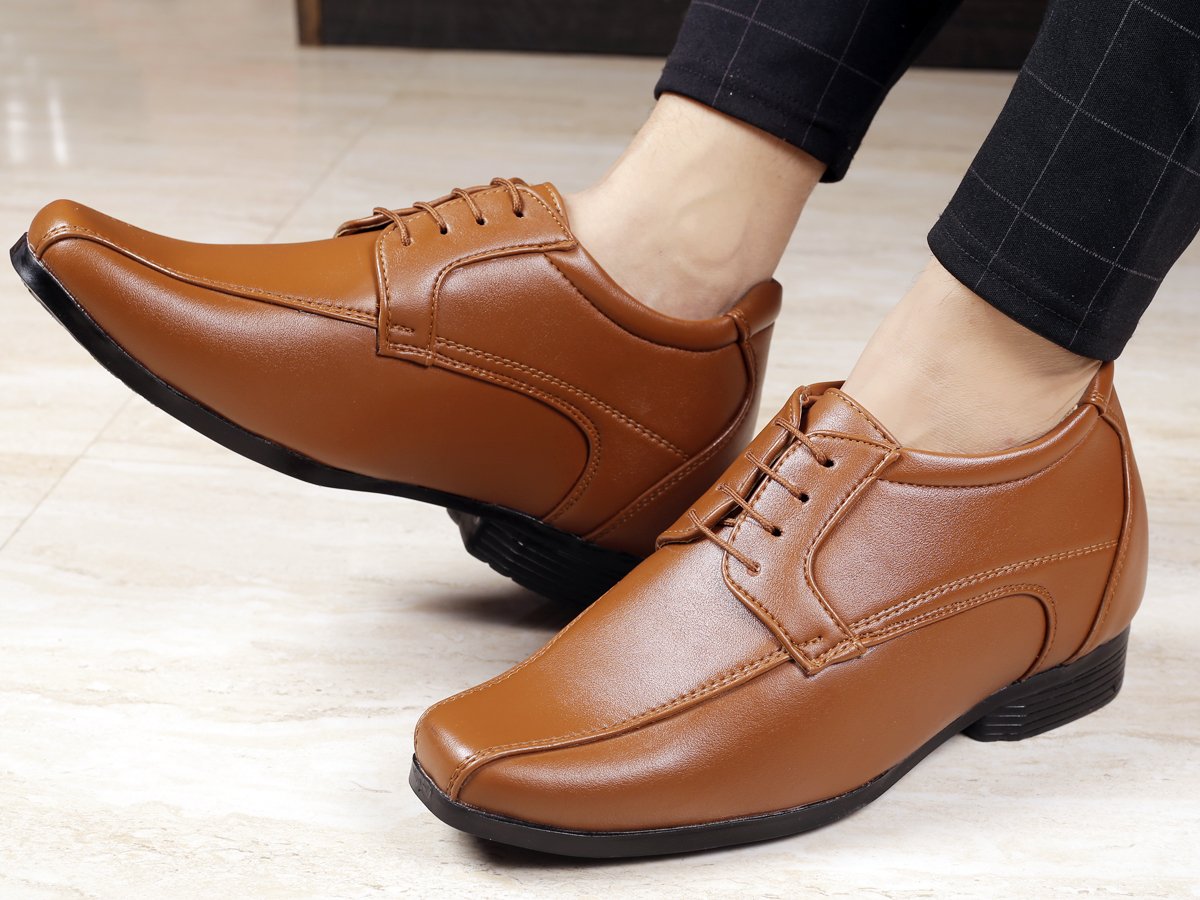 Bxxy's Vegan Leather Premium Lace-up Shoes