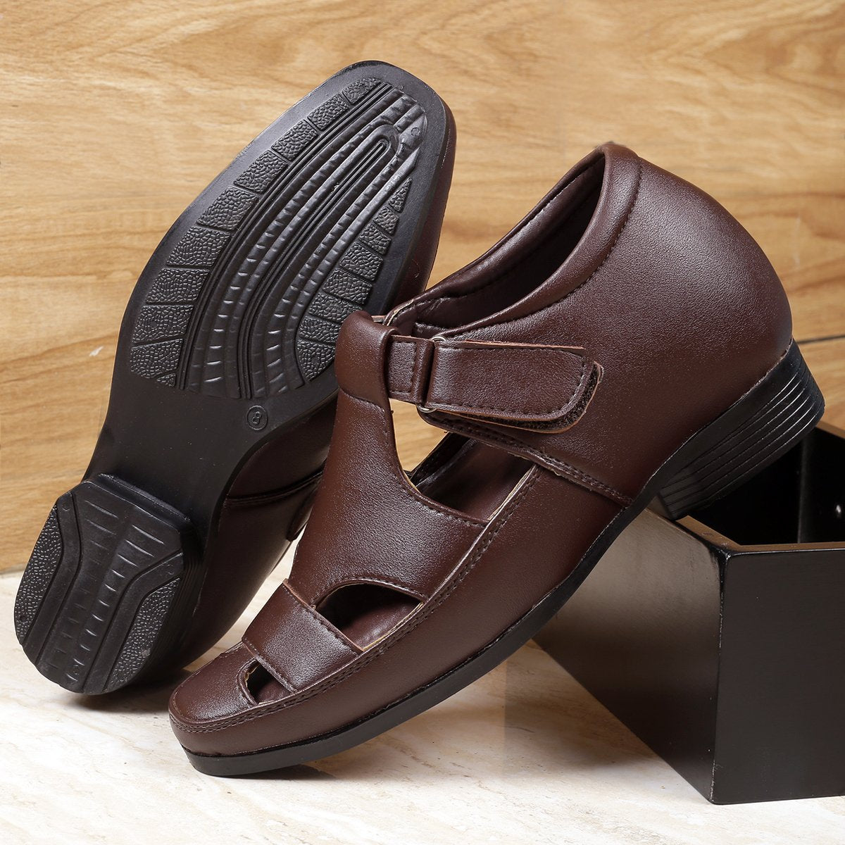Bxxy's 3 Inch Hidden Height Increasing New Launch Sandals for Men