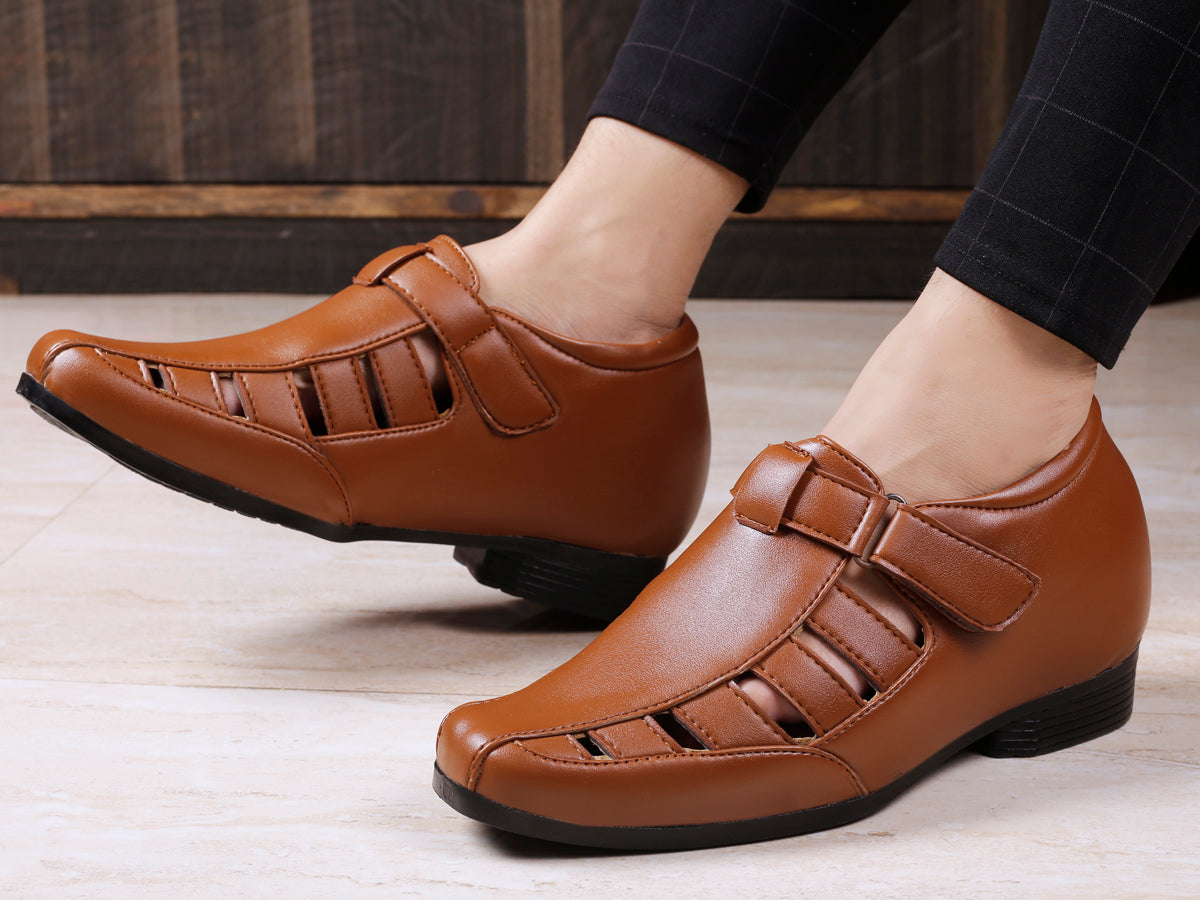 Bxxy's 3 Inch Hidden Height Increasing New Launch Sandals for Men