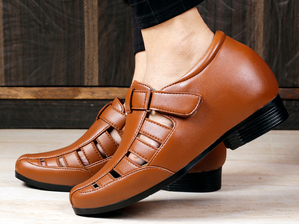 Bxxy's 3 Inch Hidden Height Increasing New Launch Sandals for Men
