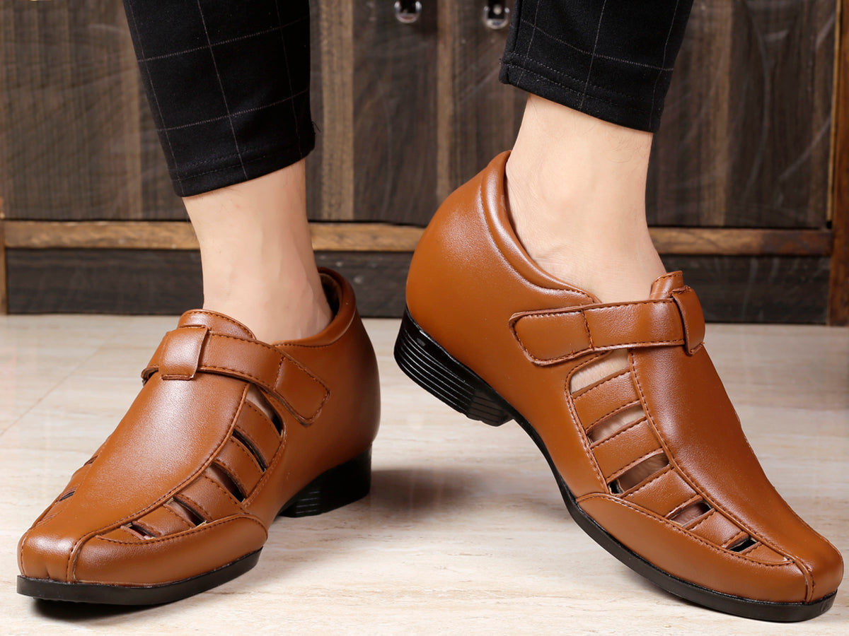 Bxxy's 3 Inch Hidden Height Increasing New Launch Sandals for Men