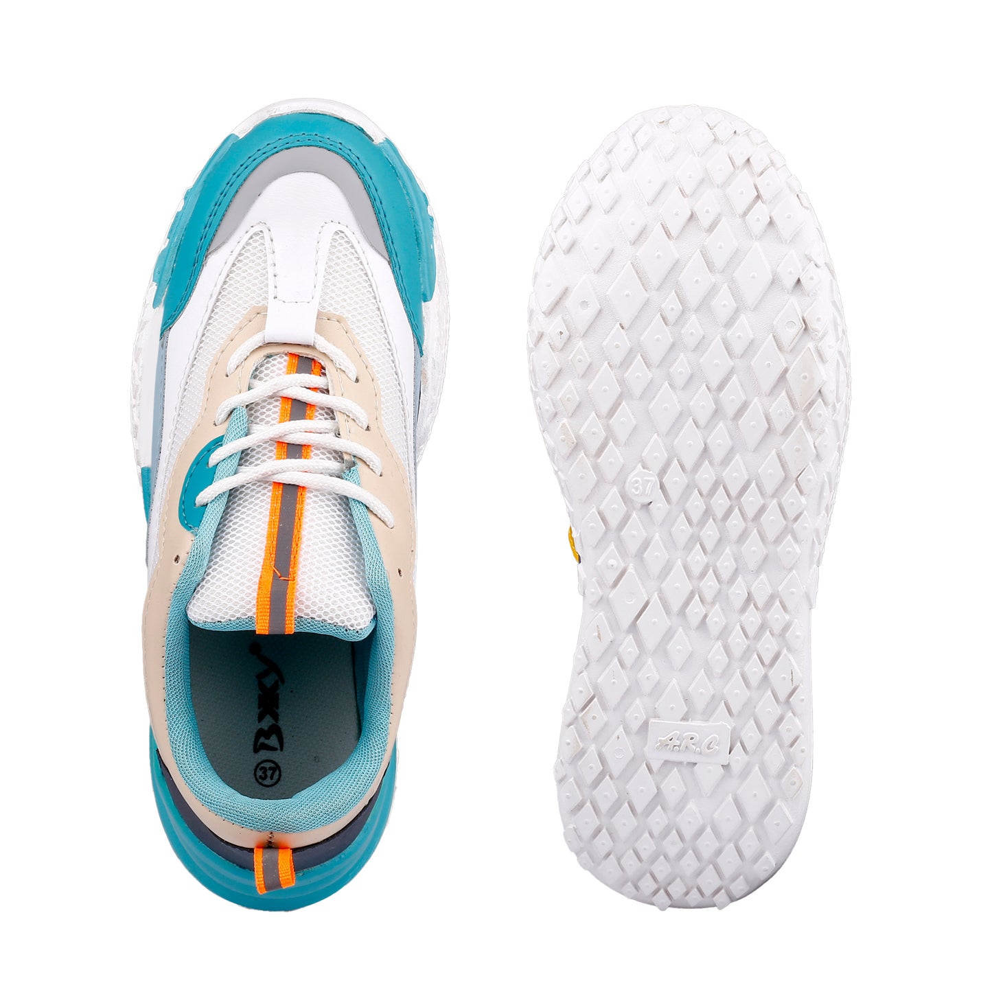 Women Lace-UP Casual Sneaker Shoes for Women and Girls