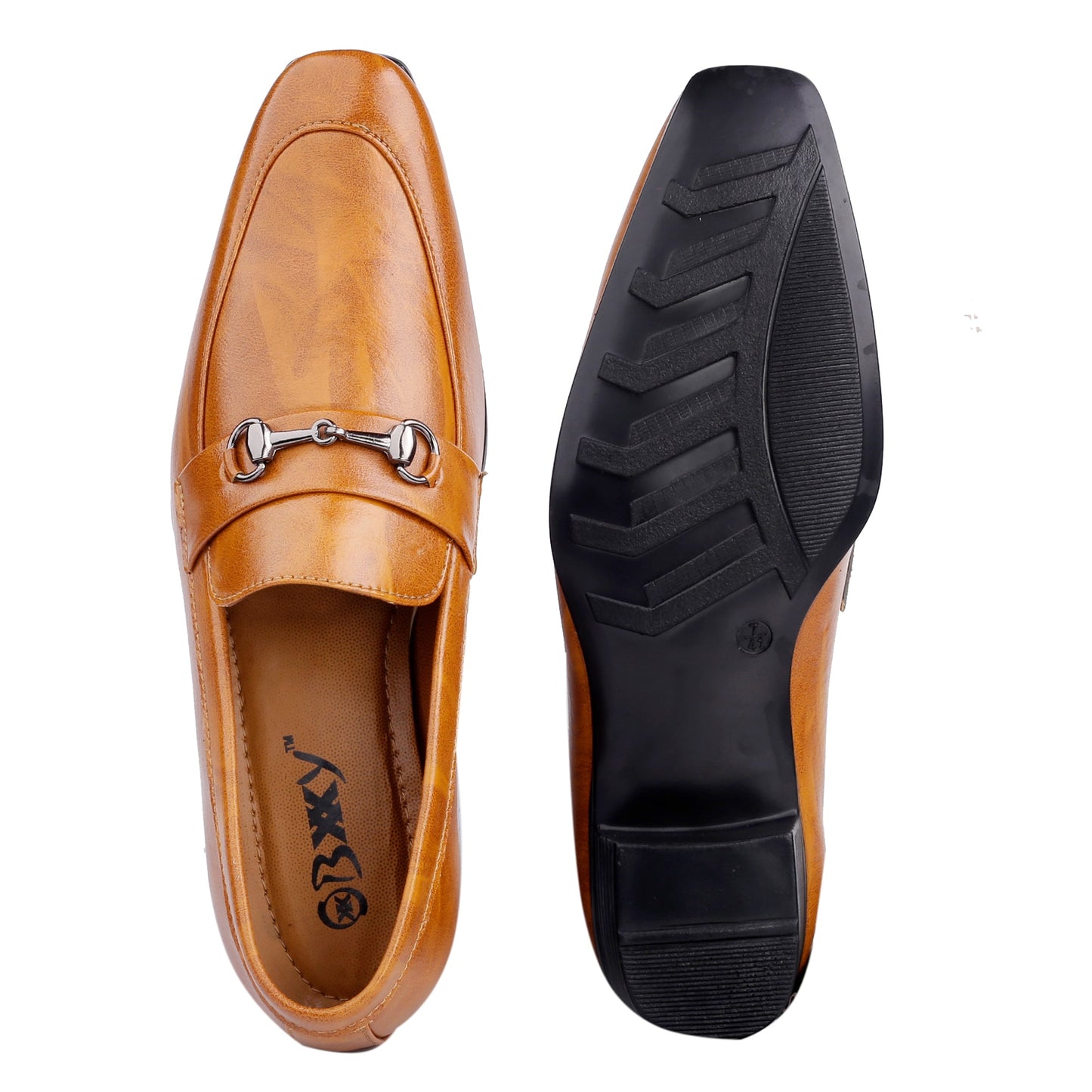 BXXY Men's Height Increasing Casual, Loafer And Moccasins, Buckle Shoes