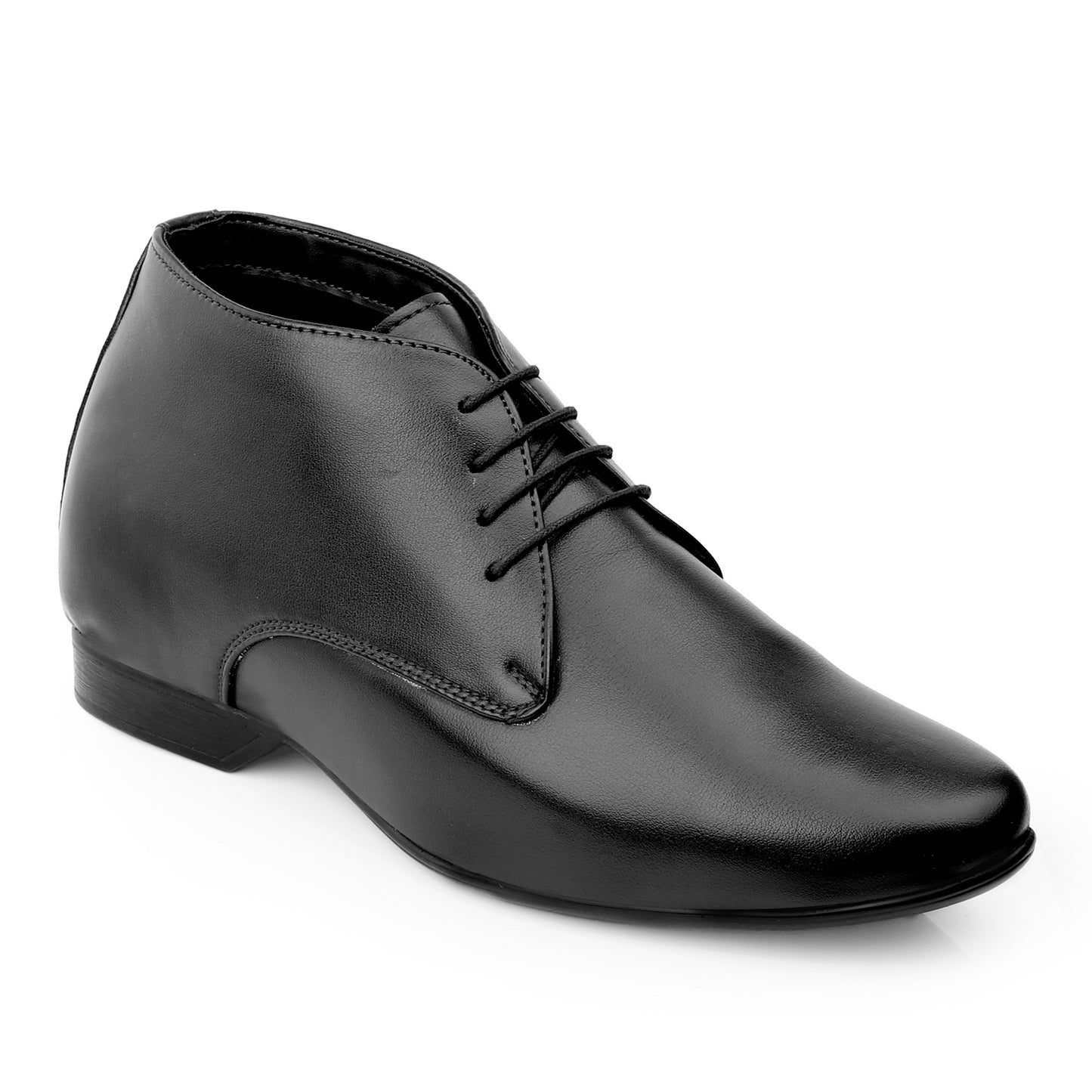 BXXY 9 cm (3.5 Inch) Hidden Height Increasing Lace-Up Derby Shoes