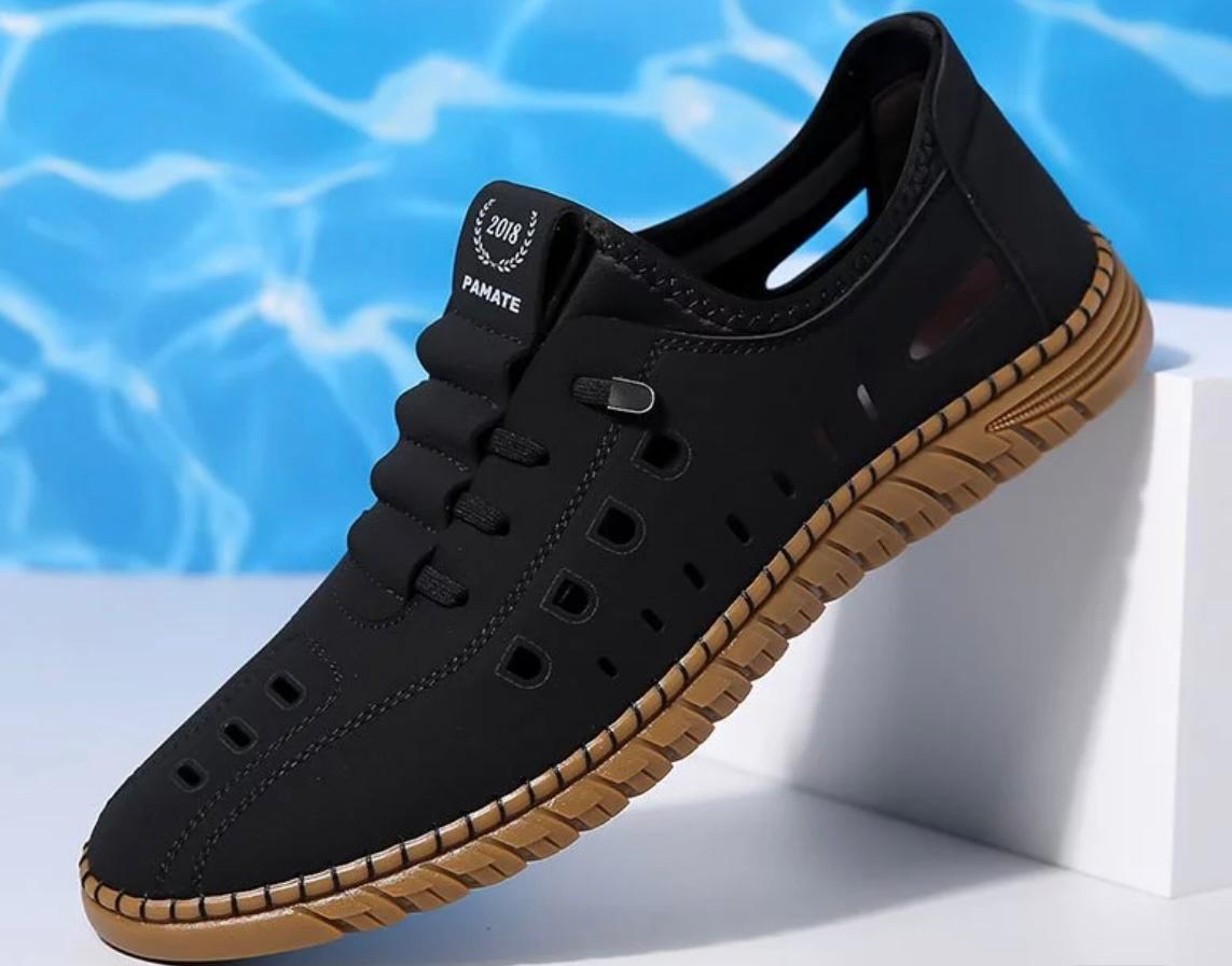Comfort-Fit Men's Sandals– Vegan, Breathable, Slip-Resistant