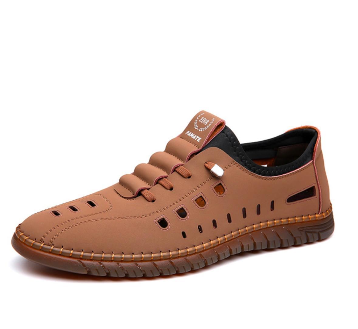 Comfort-Fit Men's Sandals– Vegan, Breathable, Slip-Resistant