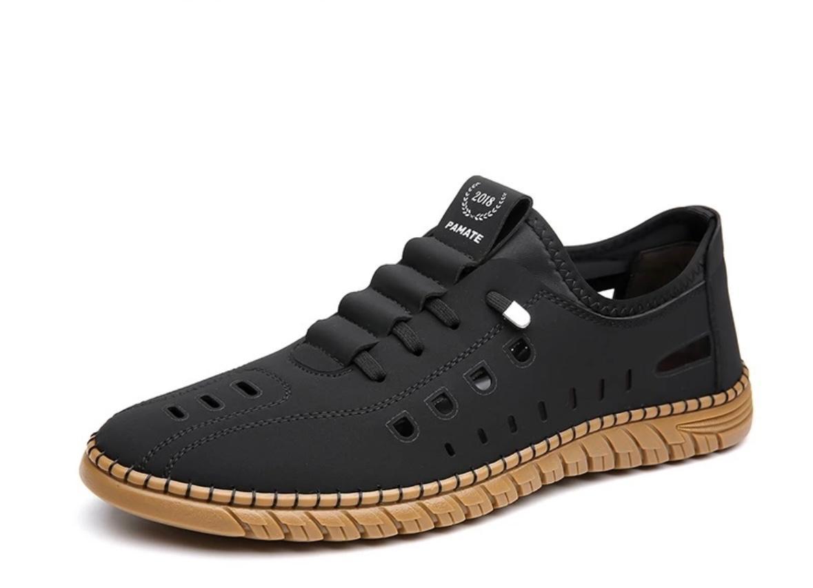 Comfort-Fit Men's Sandals– Vegan, Breathable, Slip-Resistant