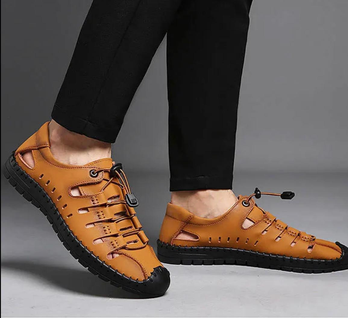 Anti-Slip Vegan Sandals for Men – All-Day Comfort, Featherlight Feel