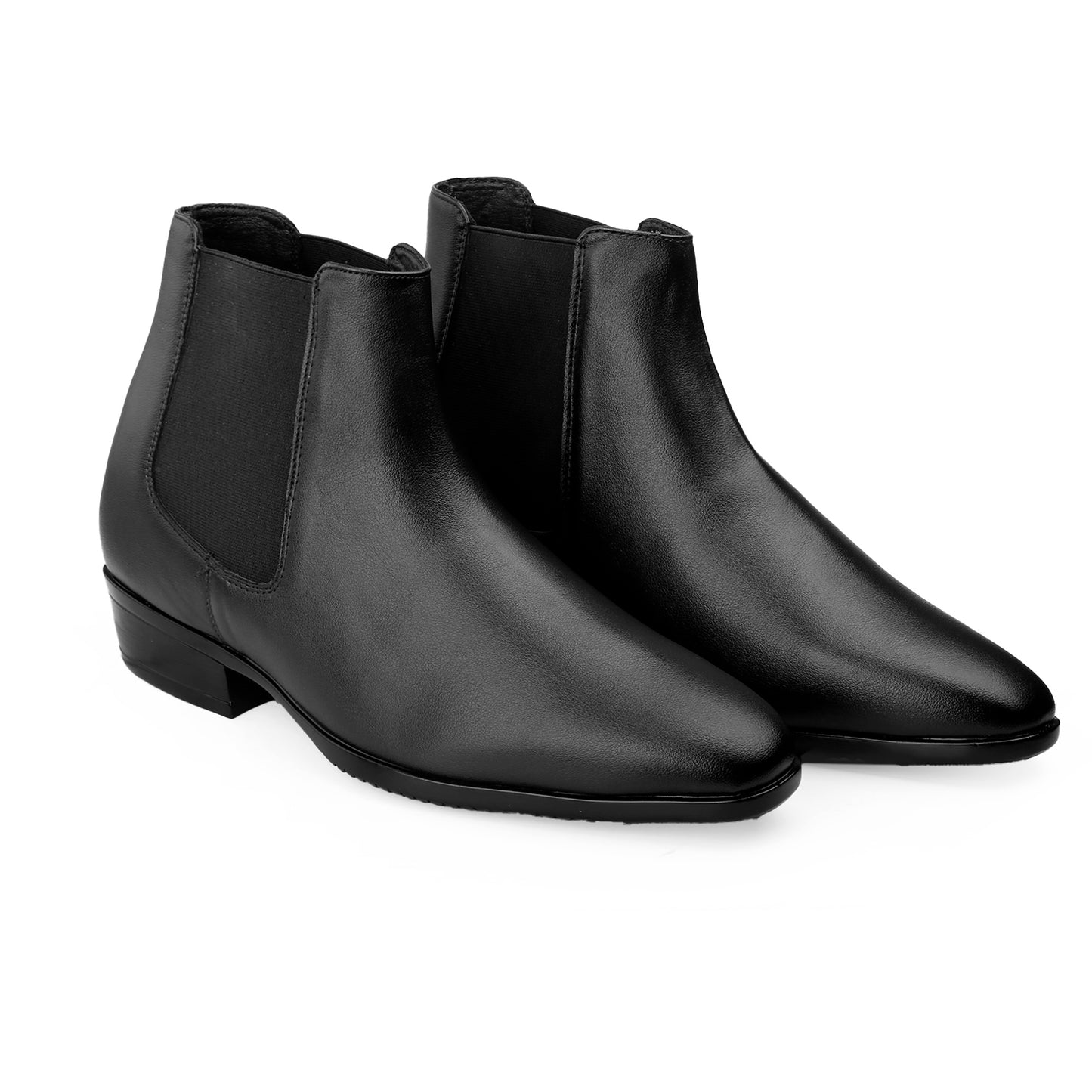 3.5 Inch (9CM) Height Boost- Chelsea Boots for Men
