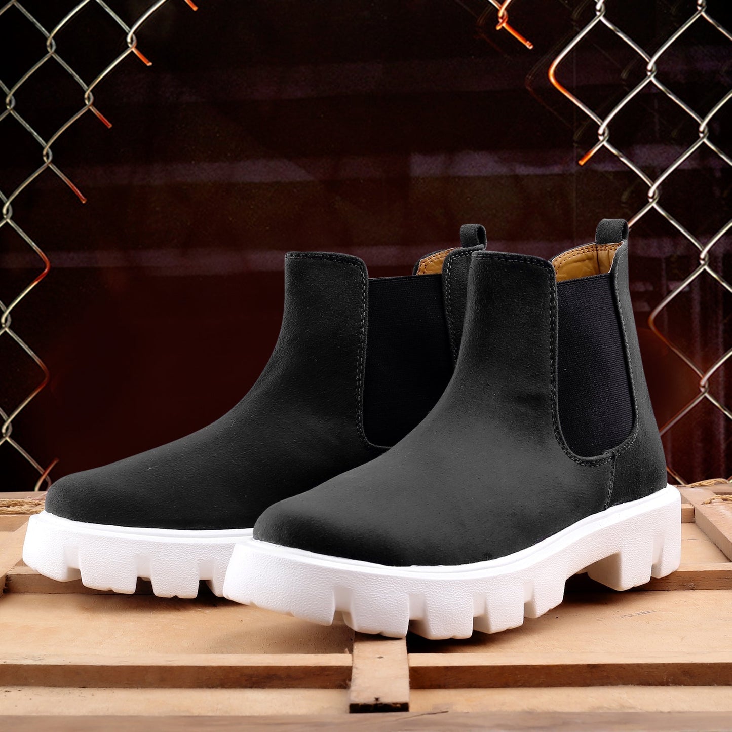 Bxxy's Designer Suede Boots For Men