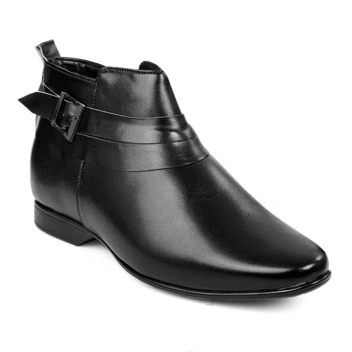 BXXY 3.5 Inch Hidden Height Increasing Formal Derby Boots For Men