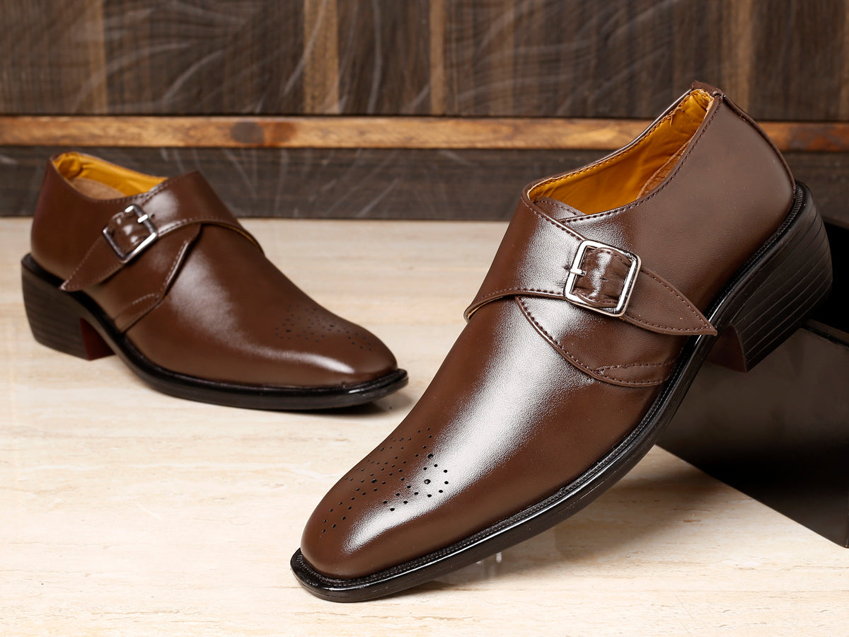 Bxxy's Height Increasing Monk Slip-ons For Men