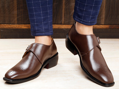 Bxxy's Height Increasing Monk Formal Slip-on Shoes