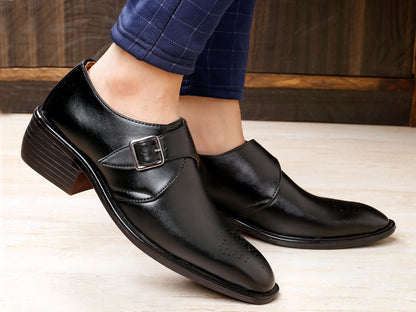 Bxxy's Height Increasing Monk Formal Slip-on Shoes