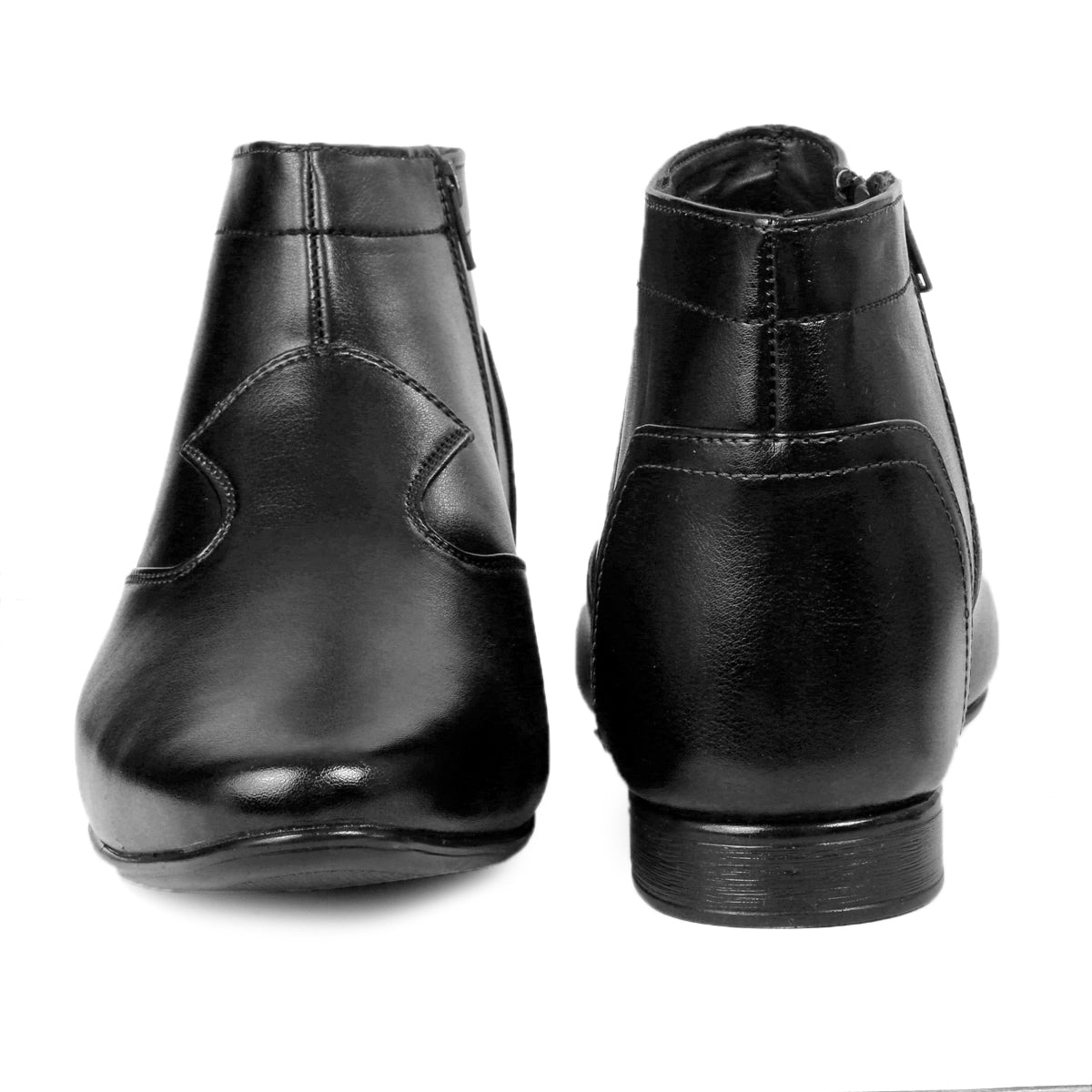 BXXY 3.5 Inch Hidden Height Increasing Elevator Boots for Men