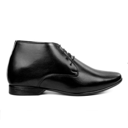 BXXY 9 cm (3.5 Inch) Hidden Height Increasing Lace-Up Derby Shoes