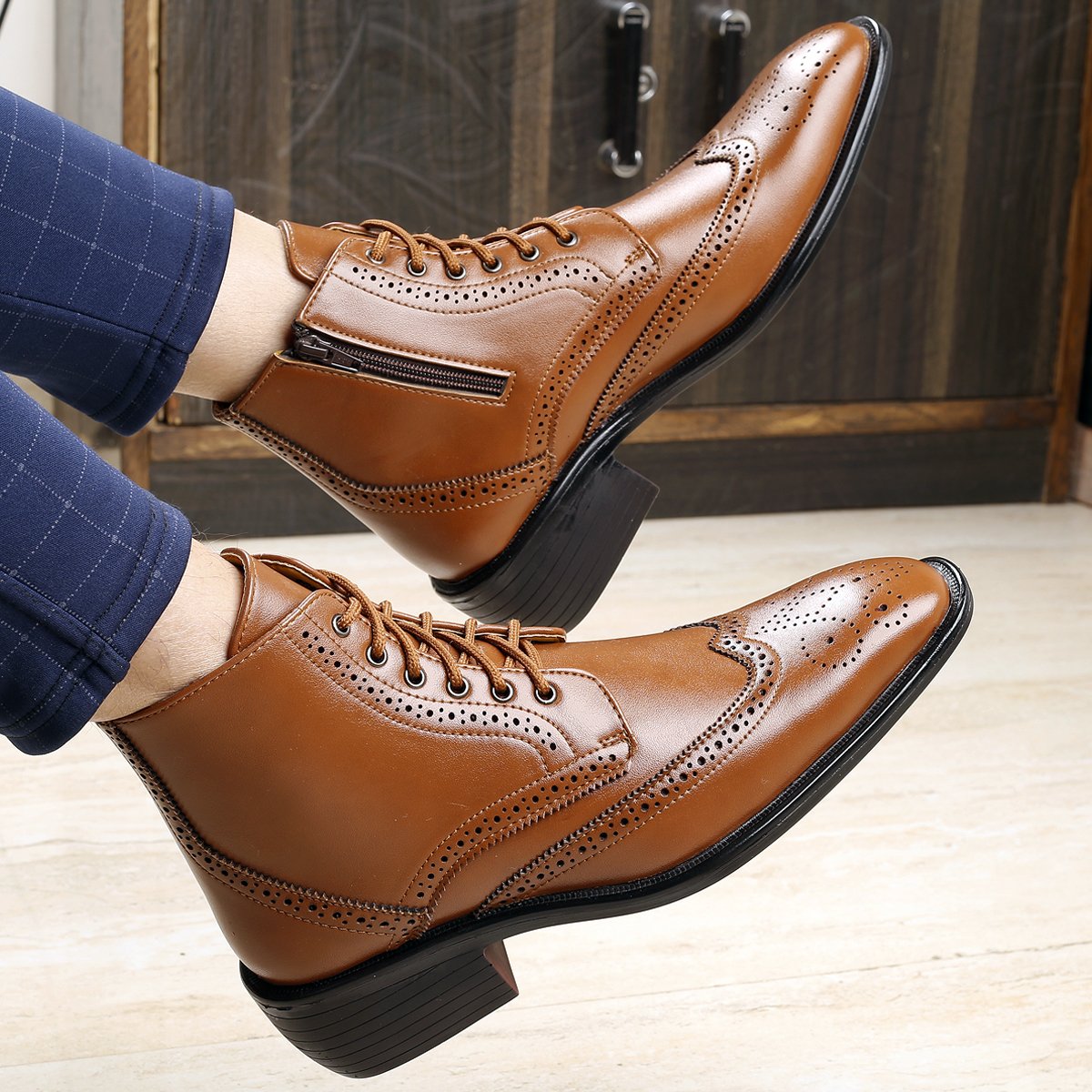 Bxxy's New Stylish And Comfortable Height Increasing Formal Office Wear Shoes