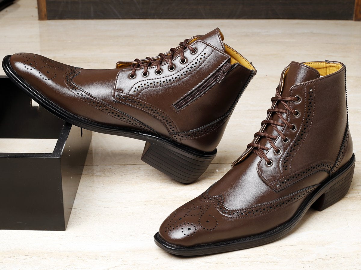 Bxxy's New Stylish And Comfortable Height Increasing Formal Office Wear Shoes