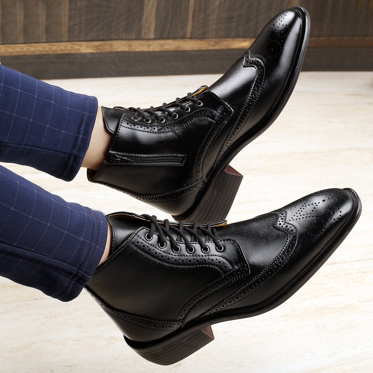 Bxxy's New Stylish And Comfortable Height Increasing Formal Office Wear Shoes