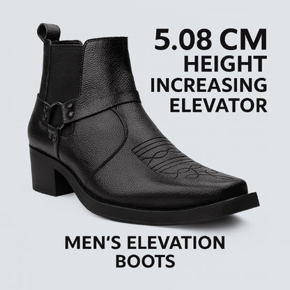 Men’s 2 Inch Height Increasing Boots