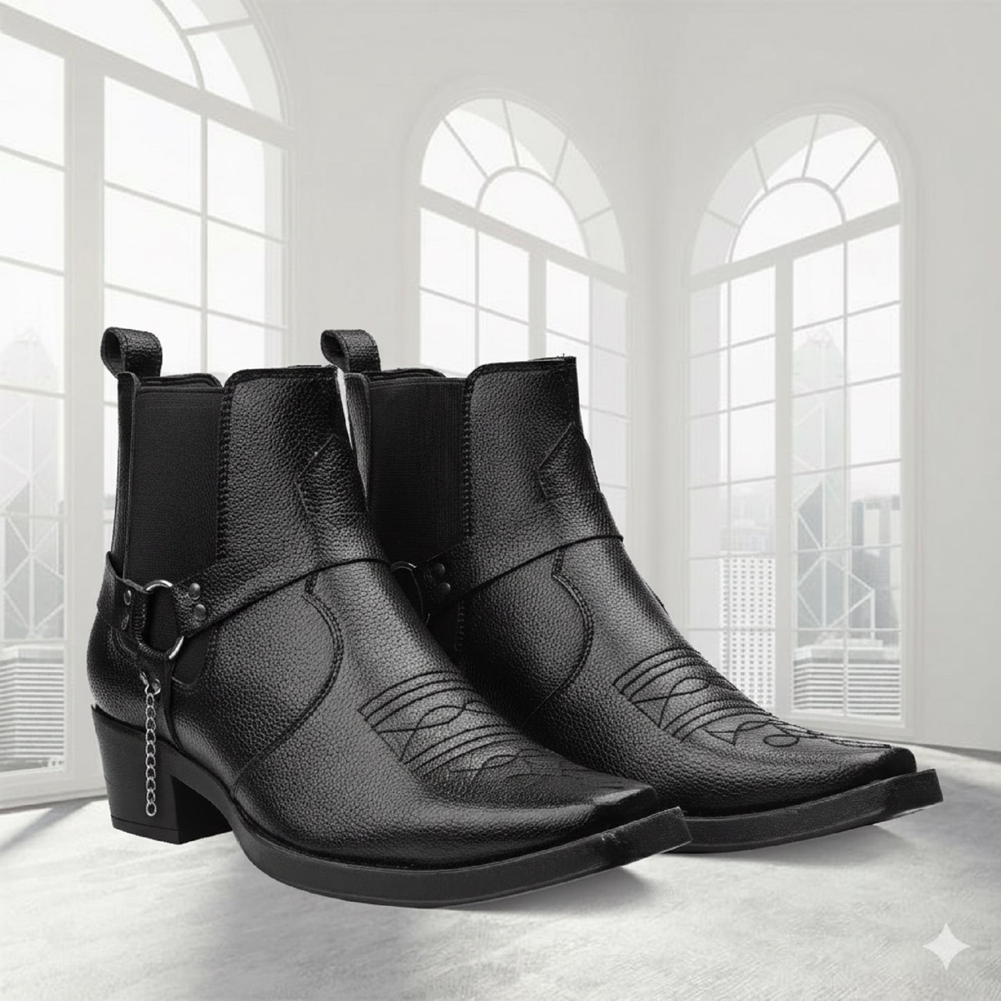 Men’s 2 Inch Height Increasing Boots
