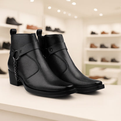 Stylish 2-Inch Heel Height Elevator Boots – Boost Confidence & Comfort