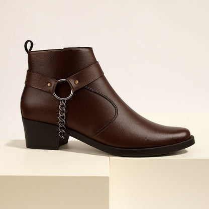 Stylish 2-Inch Heel Height Elevator Boots – Boost Confidence & Comfort