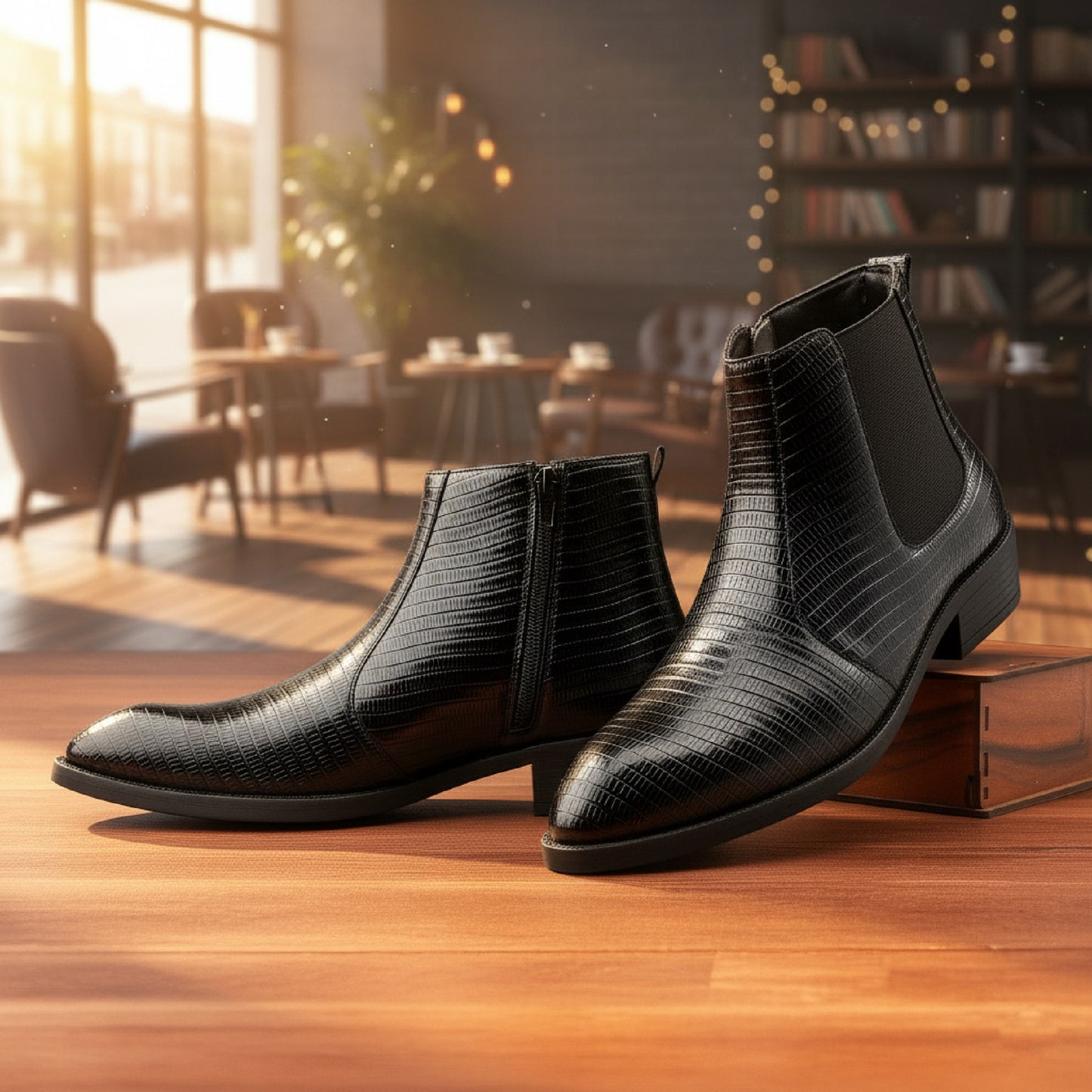 Classic Sculpted Chelsea Boot with Signature Texture
