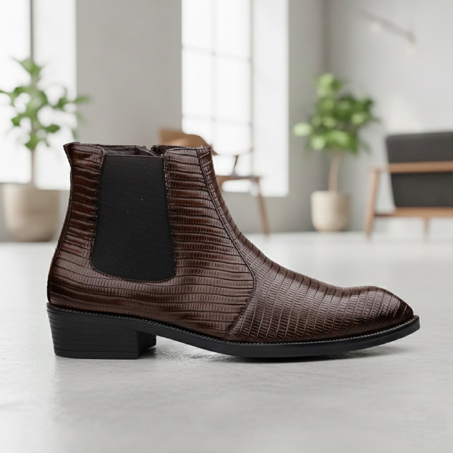 Classic Sculpted Chelsea Boot with Signature Texture
