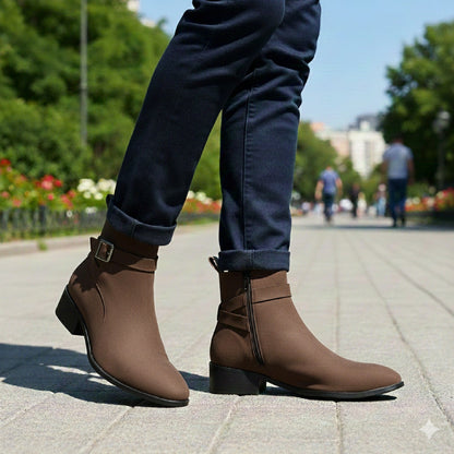 Men’s Elevator Boots with 4.5 cm Discreet Height Increase
