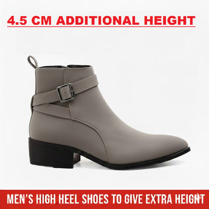 Men’s Elevator Boots with 4.5 cm Discreet Height Increase