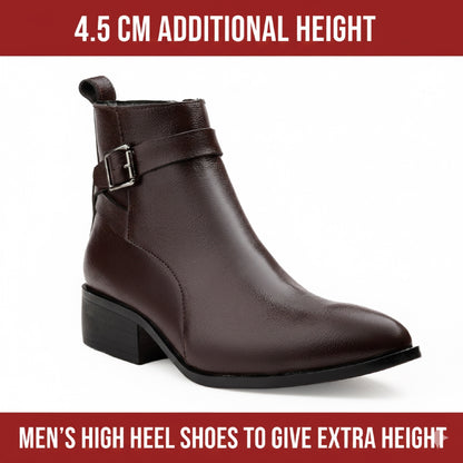 Men’s Boots with 4.5 cm Height Increase