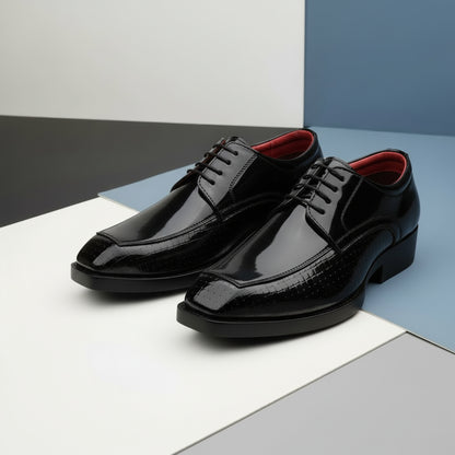 BAXXICO Men’s Premium Lace-Up Sleek Designer Finish Formal Shoes