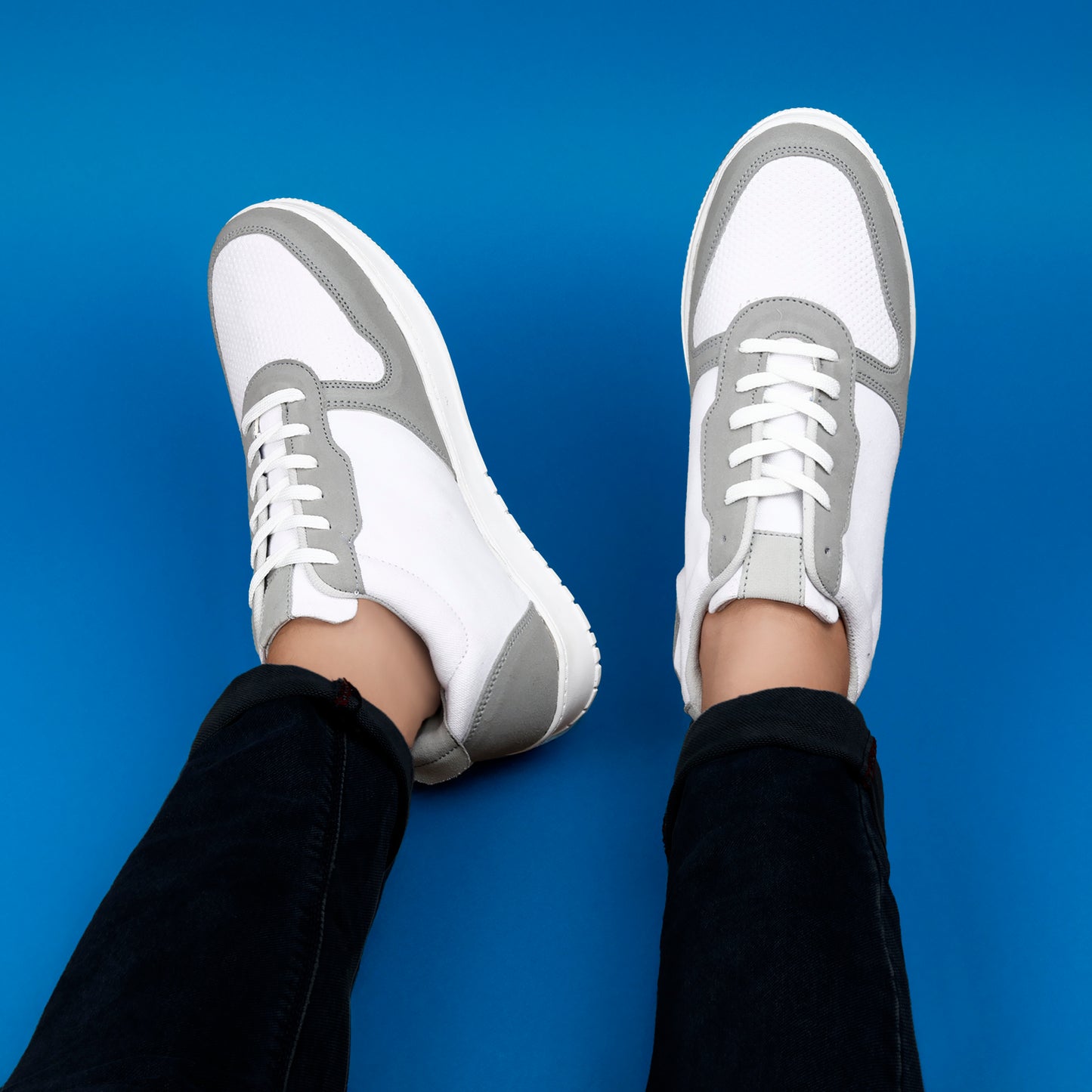 Trendy 3 Inch Hidden Height Increasing Sport Look Shoes for Men