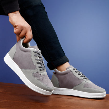 Trendy 3 Inch Hidden Height Increasing Sport Look Shoes for Men