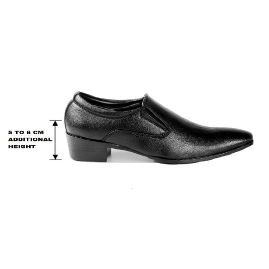 Bxxy's Height Increasing Elevator Slip-on Formal Shoes for Men