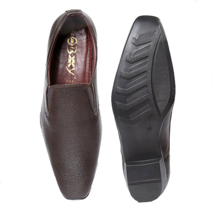 Bxxy's Height Increasing Elevator Slip-on Formal Shoes for Men