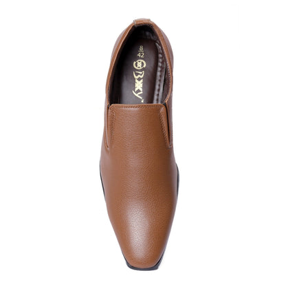 Bxxy's Height Increasing Elevator Slip-on Formal Shoes for Men