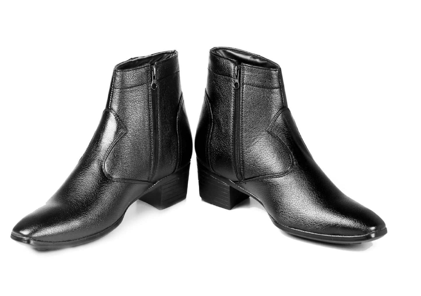 Bxxy Height Increasing Formal Ankle Zipper Boots