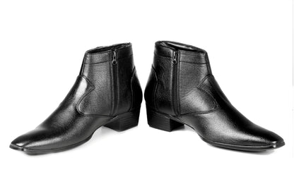 Men's Formal And Casual Ankle Zipper Boots