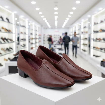 BXXY Men’s 2 Inch Elevating Punjabi Jutti