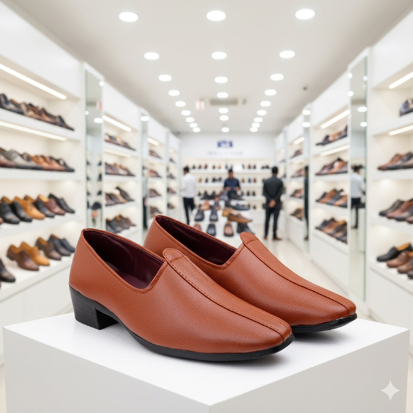 BXXY Men’s 2 Inch Elevating Punjabi Jutti